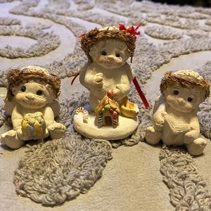 Dreamsicle angels set of 3